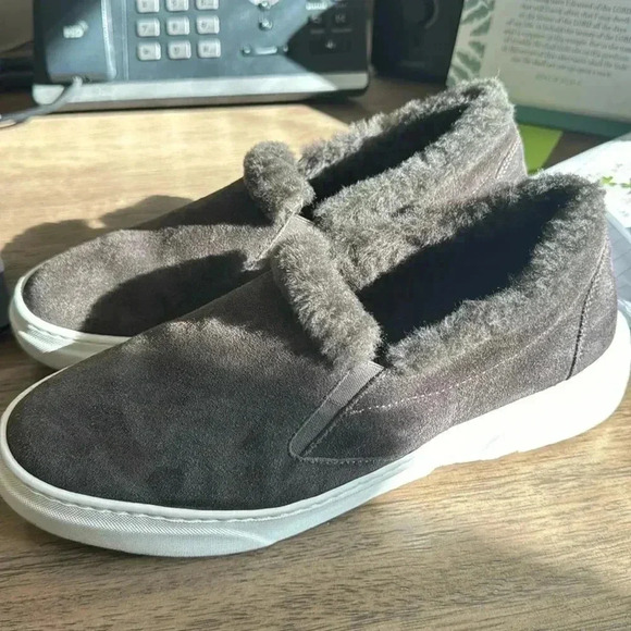 M. GEMI The Cerchio Shearling Sneakers Slip-On - Picture 12 of 14